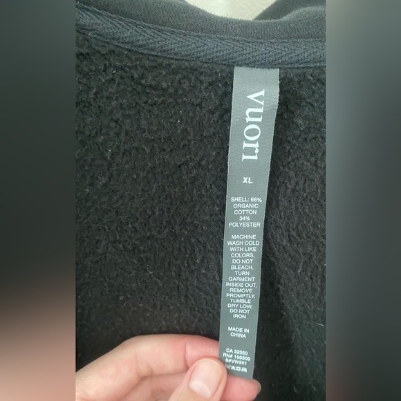 Vuori - Restore Oversize Organic Cotton Blend Zip Hoodie - Size XL - Picture 6 of 6